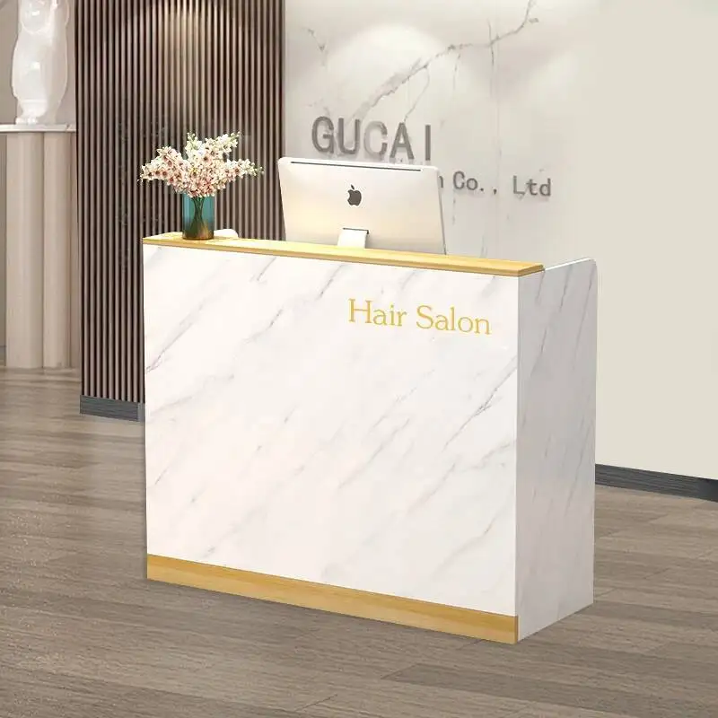 

Checkout Reception Elegant Desk Reception Modern Adult Design Customer Luxury Reception Desks Commericial White Bureau Furniture