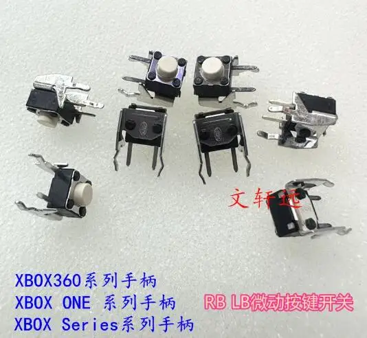 For Xbox 360 Xbox One Controller Rb Lb Buttons Replacement Repair Parts LB RB Switch Bumper Joystick Button