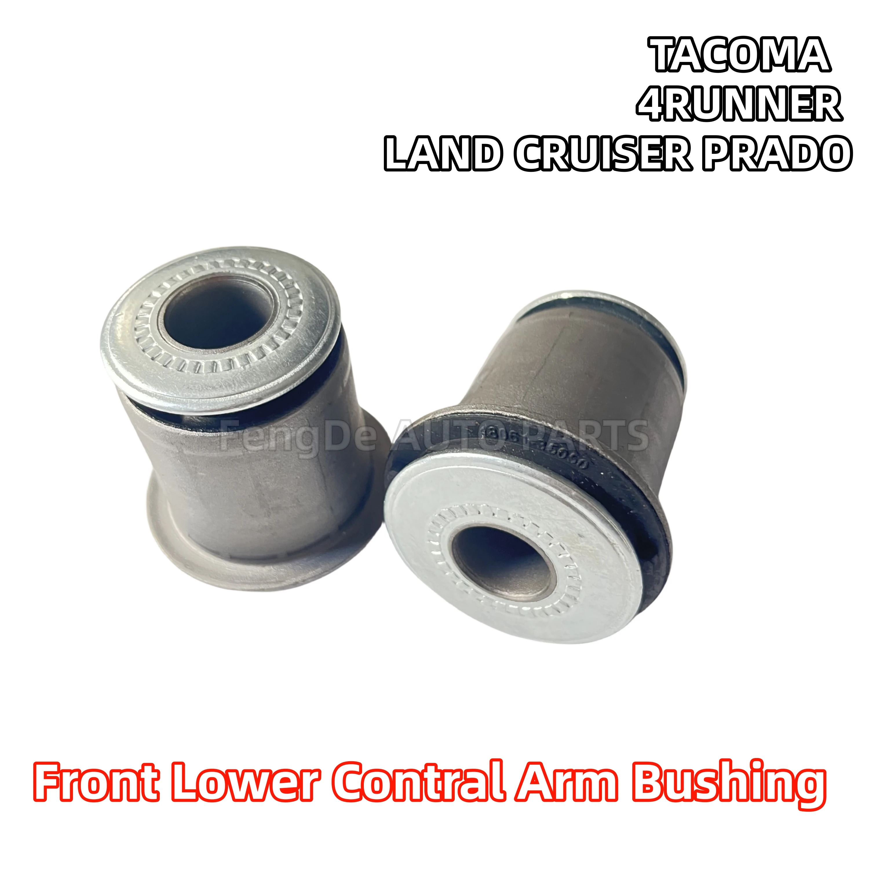 A Pair Front Lower Contral Arm Bushing For TOYOTA HILUX SURF 4RUNNER TACOMA LAND CRUISER PRADO 4806135040 48061-35050 4806835081