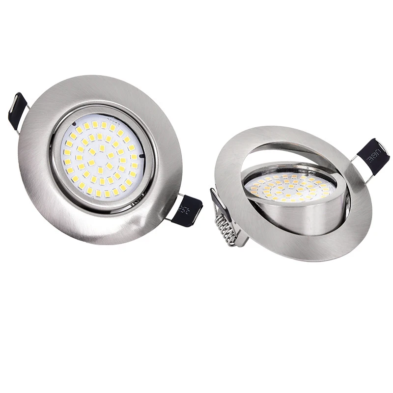 86Mm Đèn LED Âm Trần Downlight 5W Đèn Ốp Trần, Màu Trắng Ấm 3000K, trắng 6400K, Đèn Downlight Âm Trần Có Thể Điều Chỉnh Góc