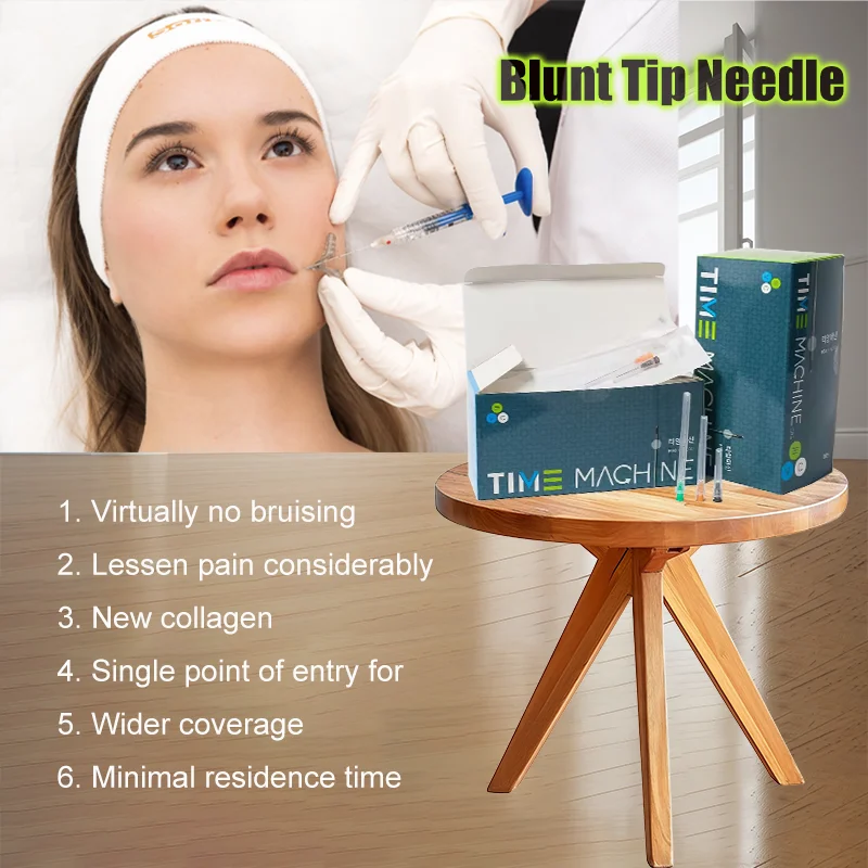 

Buy Wholesale Price High Quality Korea Fine Micro Blunt Needle Canula 25G50MM Blunt Tip Cannula Needle For Filler Hyaluronic