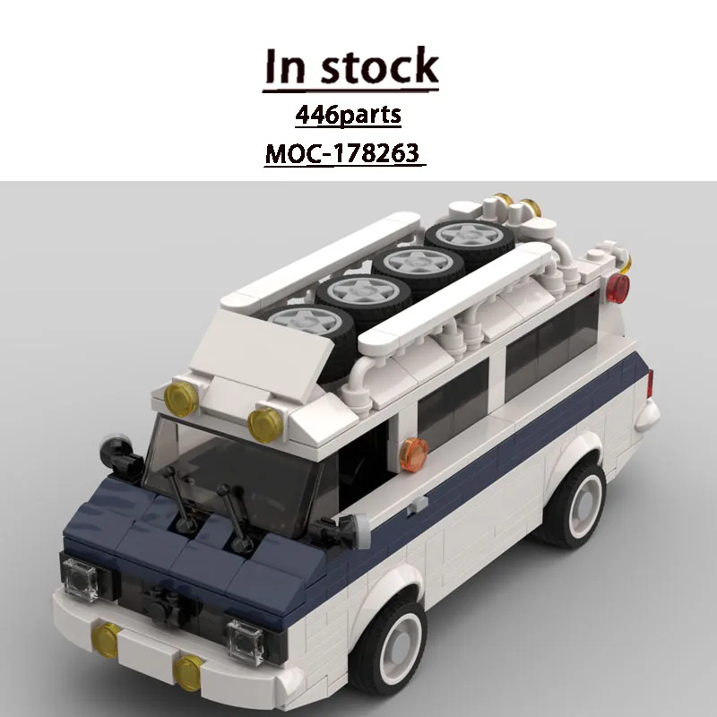 moc-178263-new-urban-road-rescue-tow-truck-building-block-model-446-parts-moc-boys-children-birthday-new-year-toy-gift
