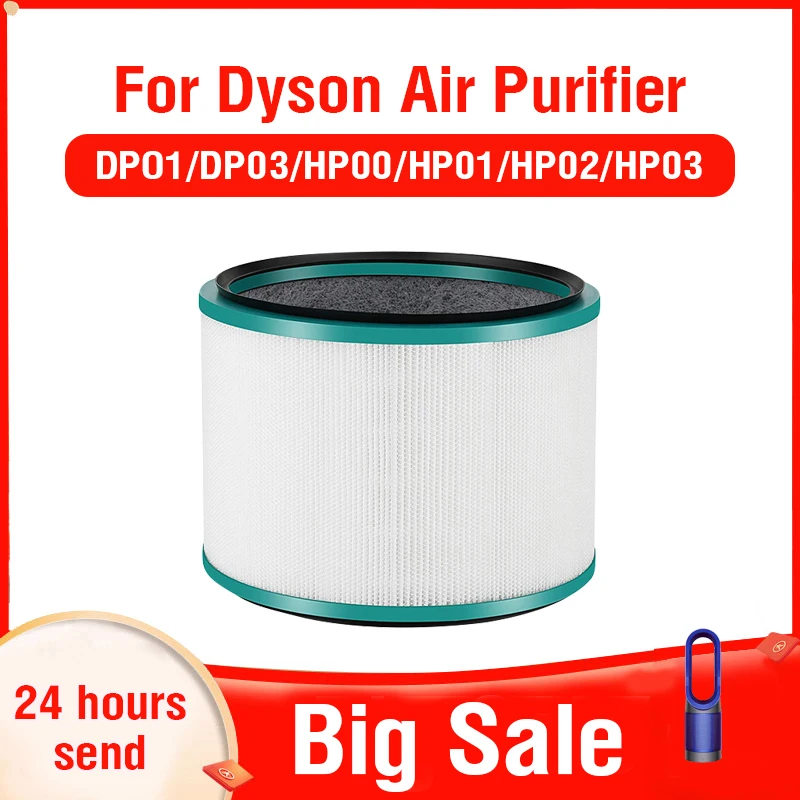 PM2.5 Activated Carbon Filter for Dyson Air Purifier DP01 DP03 HP00 HP01 HP02 HP03 Dyson Hepa Filter for Dyson