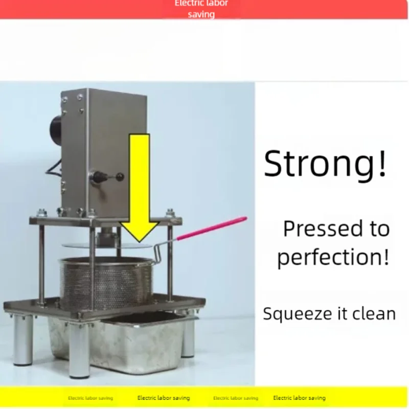 Stainless Steel Fruit Dehydrator Commercial Cabbage And Vegetable Filling Water Squeezing Machine