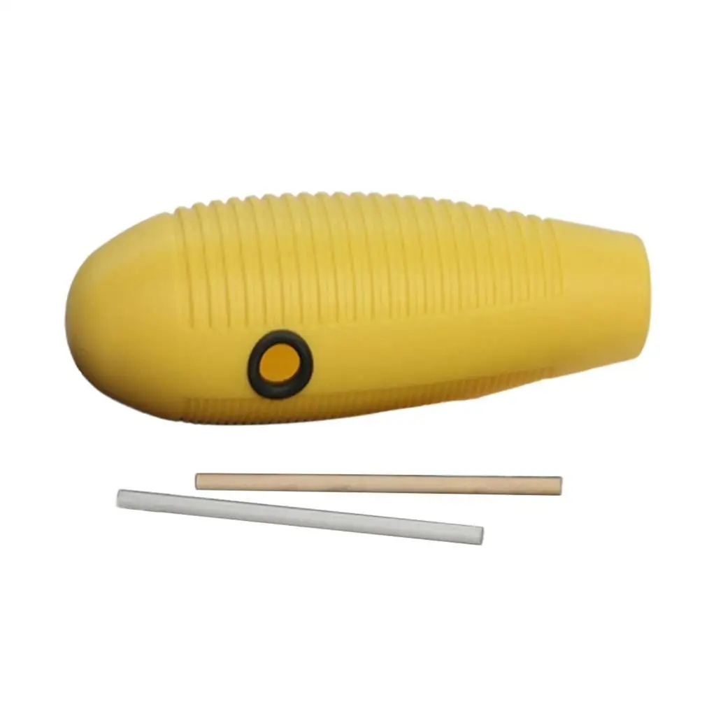

Guiro Instrument Fish Shaped,Musical Training Tool,Latin Percussion Instrument,for Music Lover,Band Accompaniment,Beginners