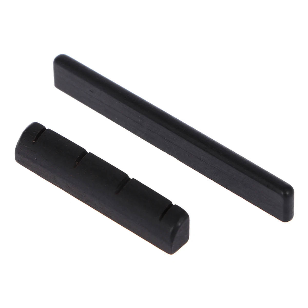 

Ebony Guitar Nut Saddle High Quality Durable Easy Cut Replacement Parts Four String Musical Instrument Component Guitar
