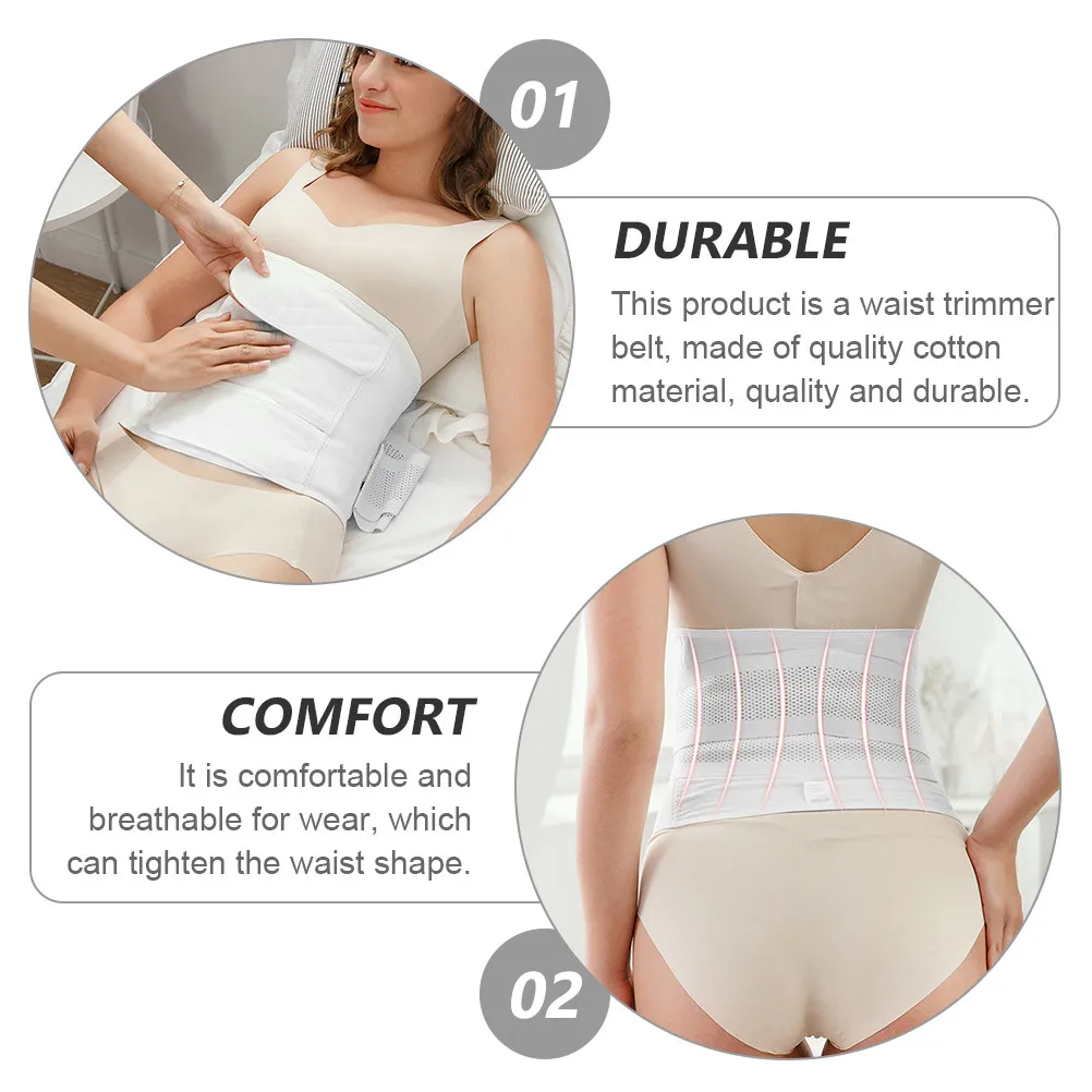 

Послеродовой бандаж-корсет для талии и живота с комфортным изогнутым дизайном для спины, облегчающий послеродовой дискомфорт