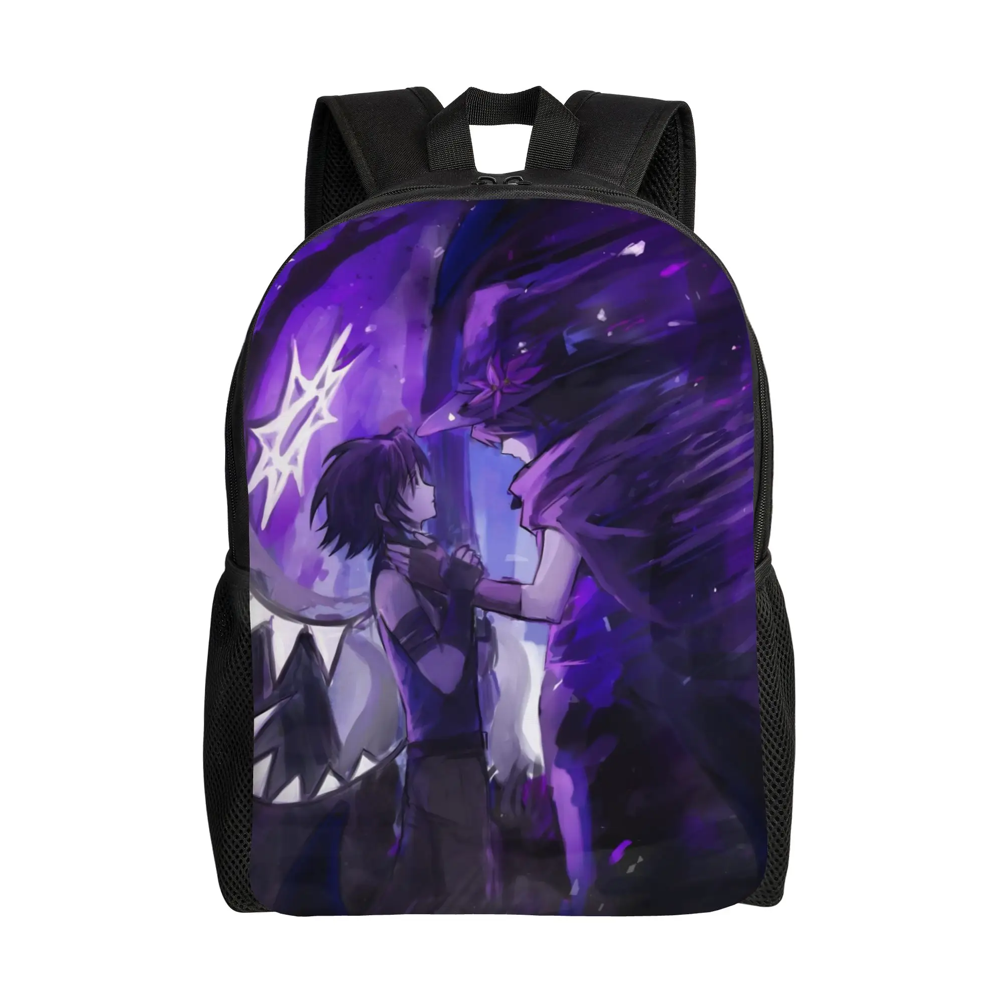 

Рюкзак Forsaken Two Time & Azure для мужчин и женщин, модный студенческий рюкзак для походов и путешествий, сумка для ноутбука и компьютера из холщовой ткани в стиле хоррор-игр