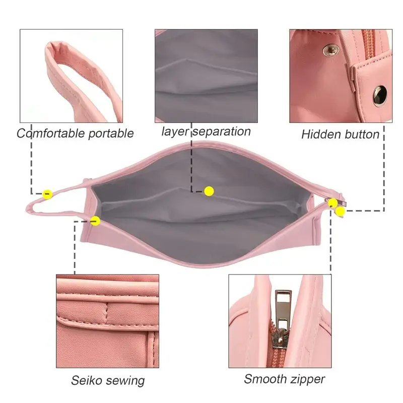 [NEW!A38F】 Travel Case For Dyson Airwrap Styler/Shark Flexstyle, Portable Carrying Case For Dyson Supersonic Hair Dryer view 3