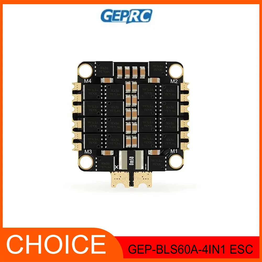 

GEPRC GEP-BLS60A-4IN1 ESC for FPV Drones DIY Parts