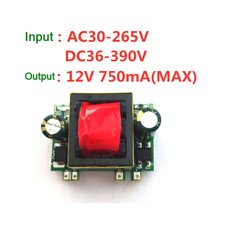 AC/DC-DC 컨버터 10W 절연 스위칭 전원 24-390V 36V 48V 60V 110V 220V ~ 5V 12V 24V 전압 레귤레이터 모듈
