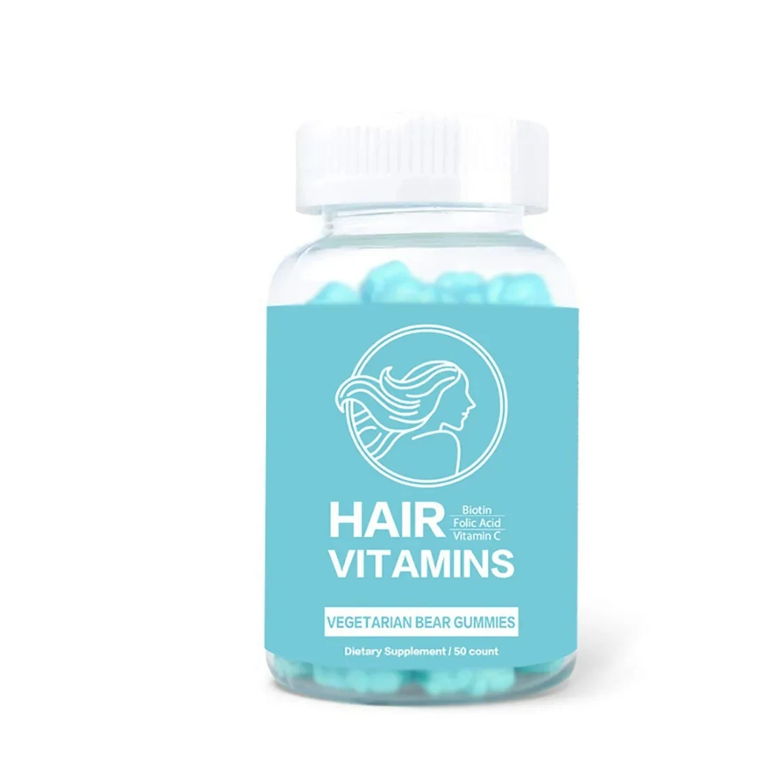 

1bottle of biotin gummies can improve hair and skin health,maintain and repair hair and skin,support health,and enhance immunity