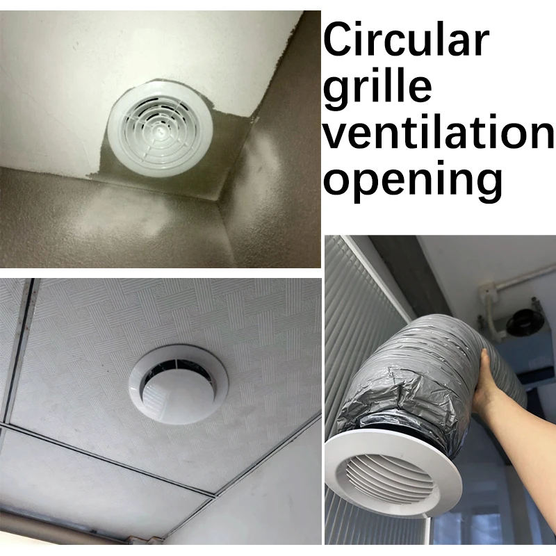 

Круглая вентиляционная решетка из АБС-пластика с регулируемыми жалюзи, белая, противоскользящая, для вентиляции ванной, офиса, кухни, с регулируемой крышкой, выход для свежего воздуха. Категория: Регуляторы воздуха, решетки и вентиляционные устройства