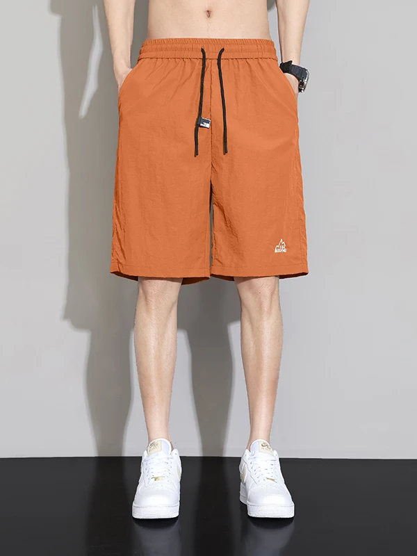 

2025 New Multicolor Quick-Dry Couple Style Straight Leg Sport Shorts Casual Versatile Summer Men Women Five-Quarter Pants