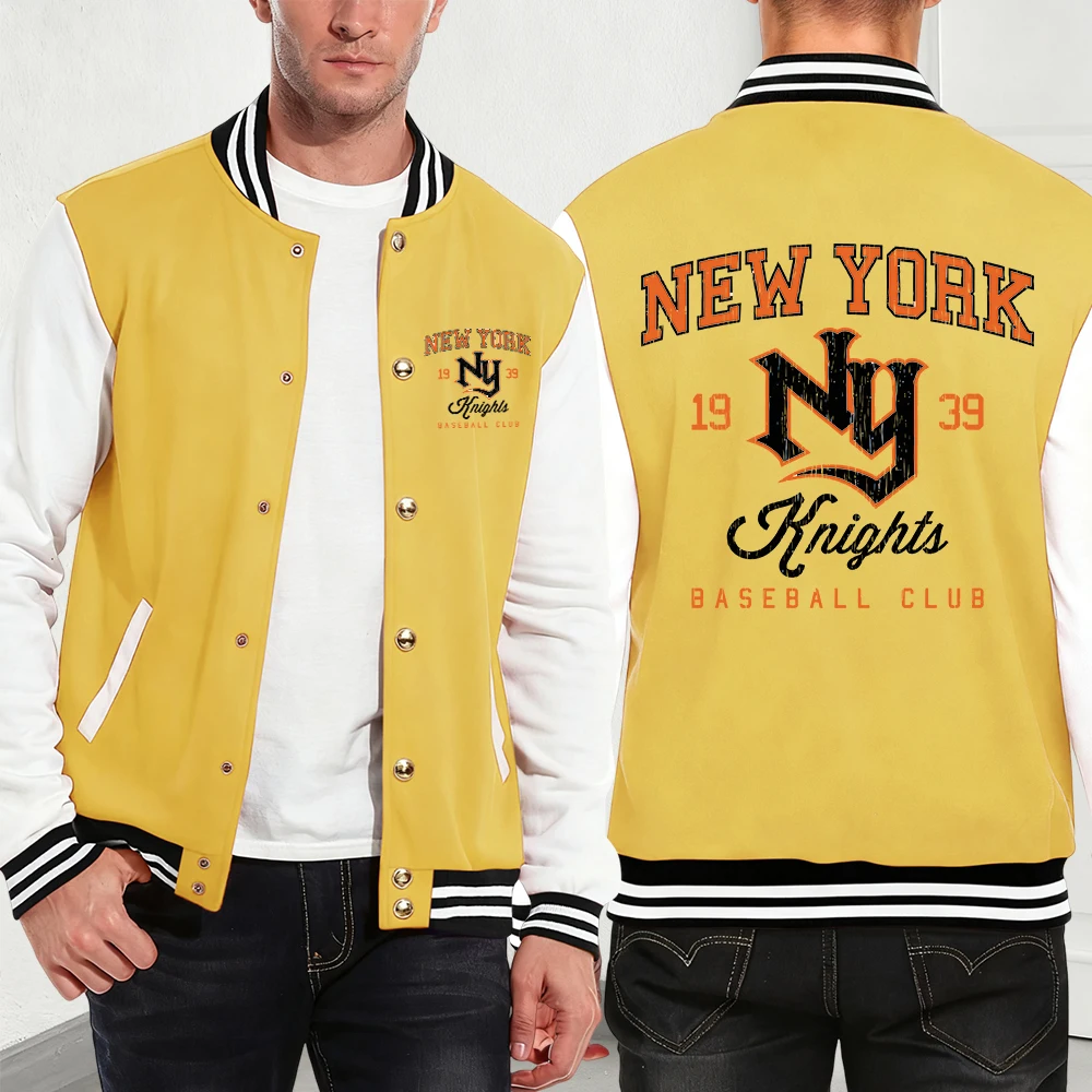 

Нью-Йоркский бейсбольный клуб с принтом, хлопковые пальто, мужские зимние флисовые теплые куртки, базовый карманный бейсбольный трикотаж, мужская одежда в стиле хип-хоп