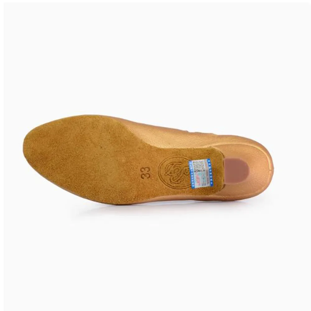 Betty Scarpe da ballo moderne per bambini e ragazze Scarpe da ballo con suola morbida Scarpe da ballo per pratica sociale standard nazionale professionale 502