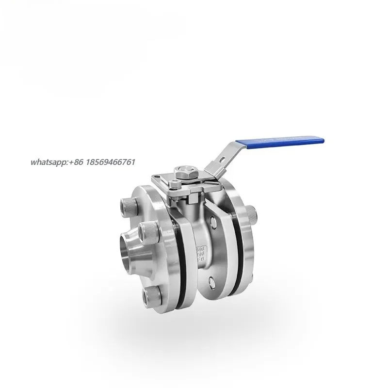2026 EAGLE Manufacturer Stainless Steel Ball Valve with Weld Neck Flange Thin Welded Ball Valves for Liquid Compact