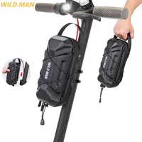 Wild Man 0.5-3L Electric Scooter Bag Waterproof For Xiaomi Rainproof Scooter Front Bag Bike Bicycle Bag Cycling Accessories