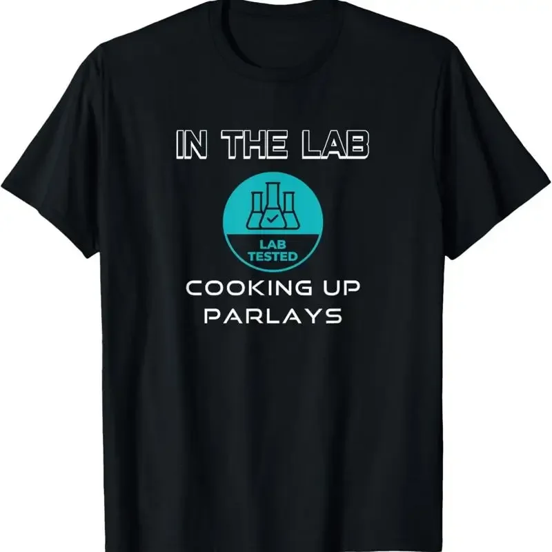 In The Lab Cooking Up Parlays Sports Betting T Shirt
