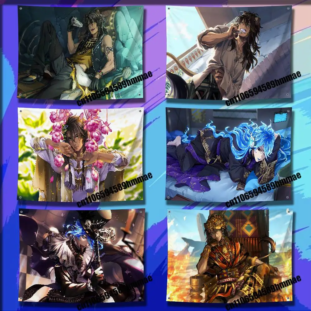 For I-Idia Shroud L-Leona Kingscholar Flag 50*70cm 60*90cm 80*120cm 100*150cm 150*200cm Camp Wall Banner Tapestry Cover