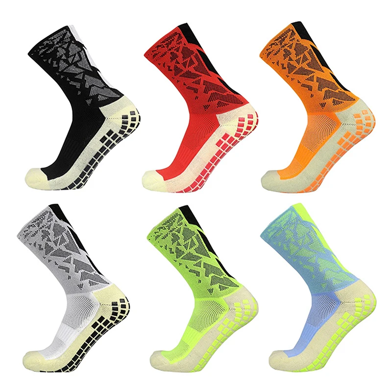 Calcetines de fútbol con diseño antideslizante, medias deportivas para bicicleta de montaña, actividades al aire libre, ocio, correr, Fitness, cuerda para saltar, baloncesto