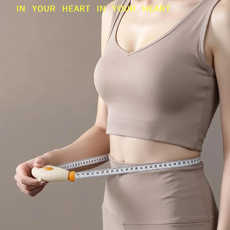 【X】Retractable Automatic Magnetic Measuring Tape 150CM For Waist Arm Leg Abdomen Head Precision Body Fitness Tailor Sewing