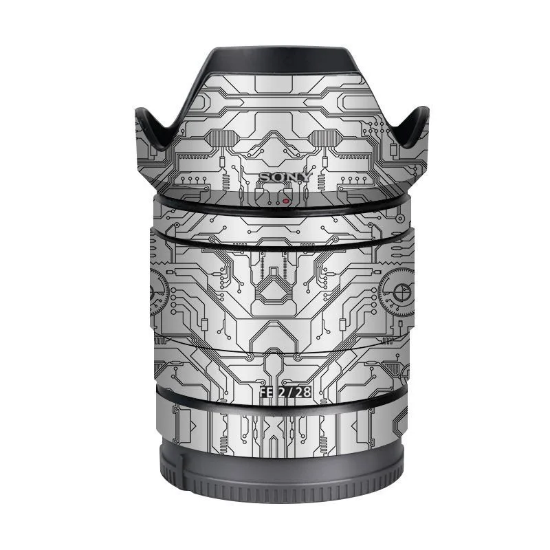 ソニー FE 28 ミリメートル F2 (SEL28F20) アンチスクラッチカメラレンズステッカーコートラップ保護フィルムボディプロテクタースキンカバー FE 2/28