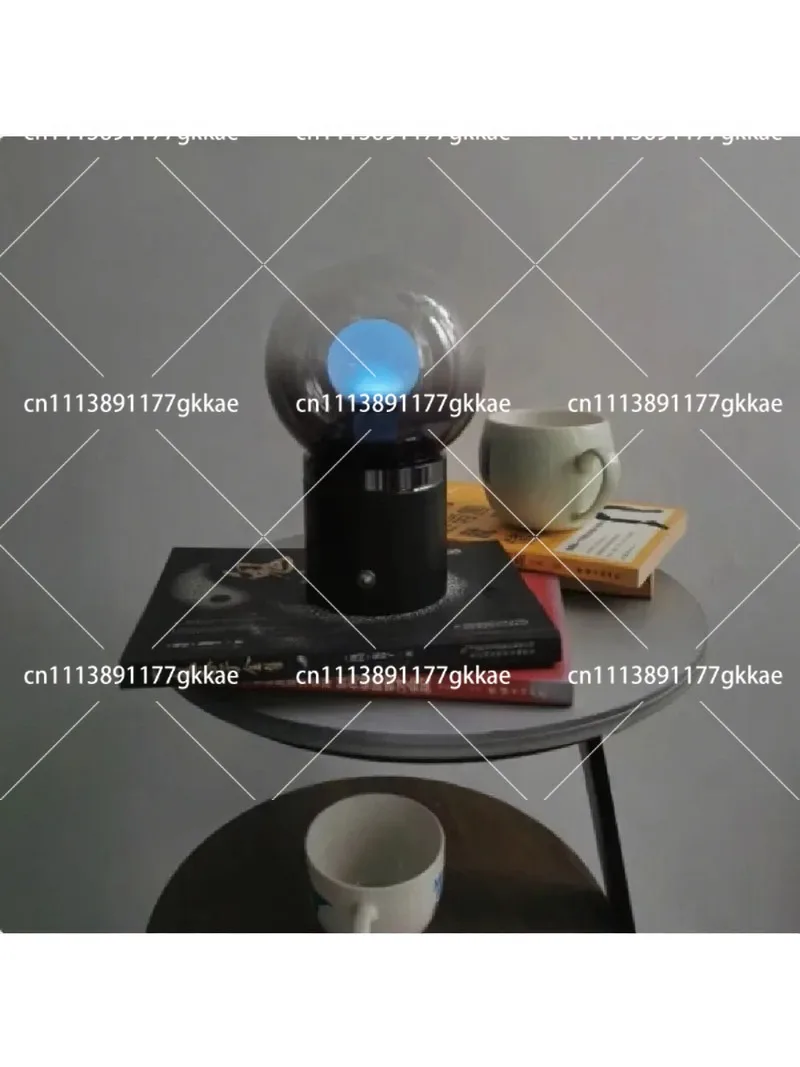 Art Deco Glass Planet Table Lamp Minimalist Bedside Light for Bedroom Home Decor