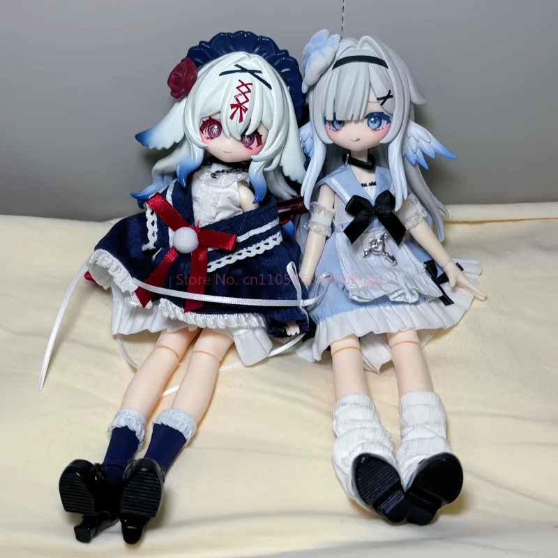 

Оригинальная серия Meki Final Blessing 1/8 BJD: Загадочная коробка-сюрприз, коллекционная аниме-фигурка, кавайная модель, подарок на день рождения, украшение
