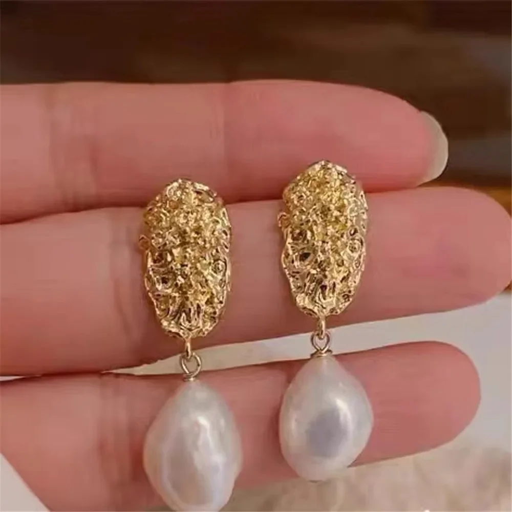 925 Silver Pearl Beads Stud Earrings Setting Base Diy Jewelry Making Findings&Components No Pearl E038