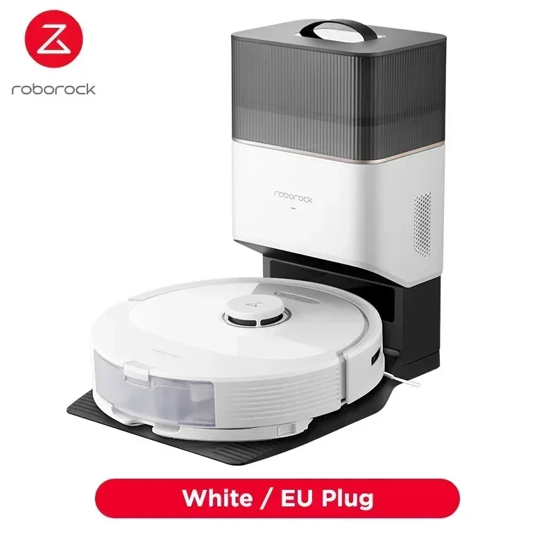 Roborock Q8 Max+ Robot Vacuum Cleaner with Auto Empty Dock 5500Pa Suction 3D Mapping Upgraded Version of Roborock Q7 Max Plus