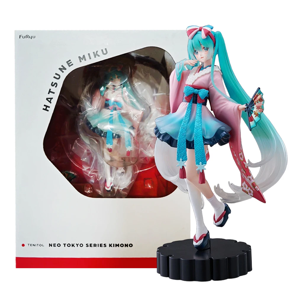 bandai-23cm-anime-vocaloid-hatsune-miku-figura-tenitol-neo-tokyo-serie-quimono-vestir-se-modelo-brinquedo-boneca-colecao-figura-aciton
