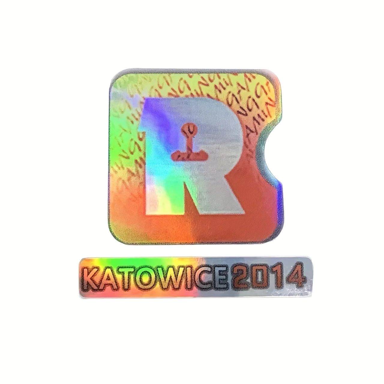 ملصق CSGO ثلاثي الأبعاد مبطن لون نابض بالحياة لجهاز الكمبيوتر على الحائط والهاتف ولوح التزلج #5