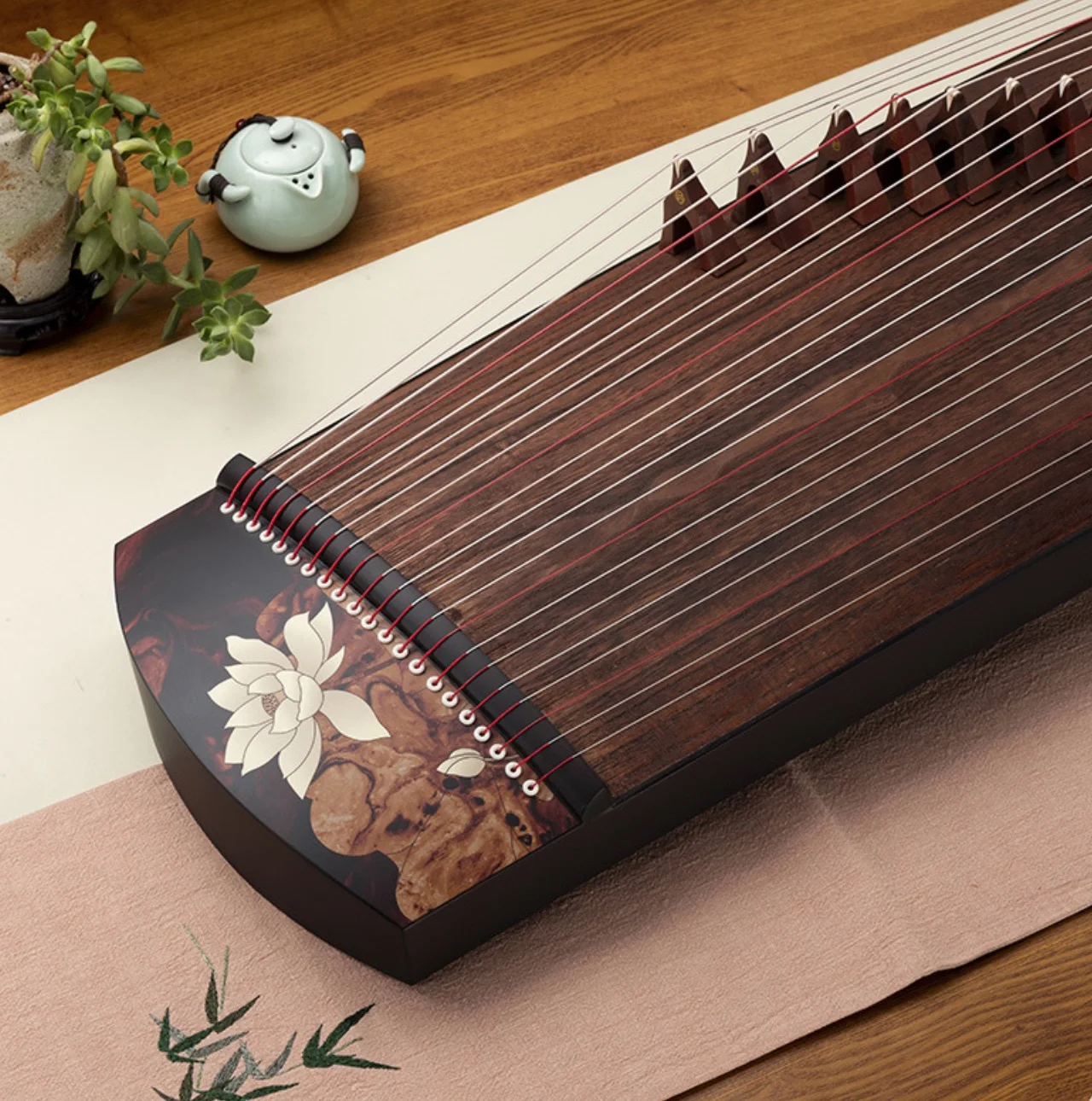 

Guzheng 125 см пруд лотоса узор китайские струнные инструменты