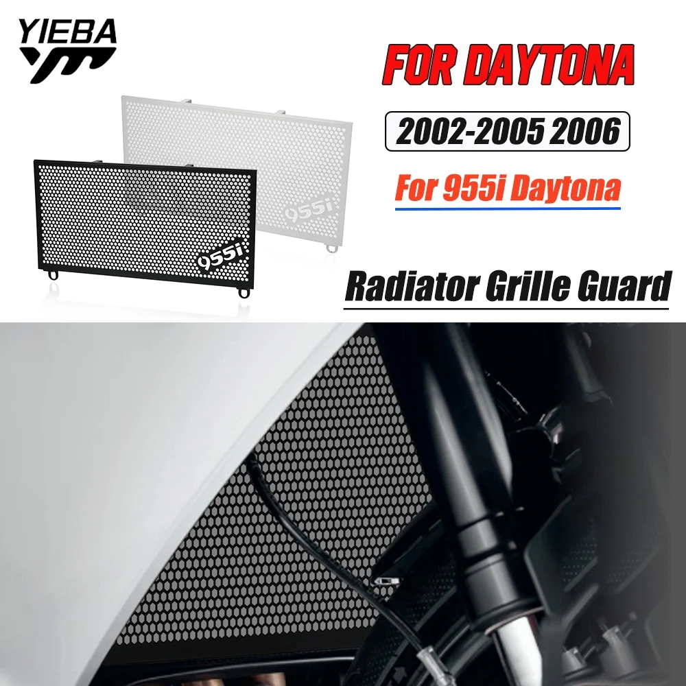 

For Daytona 955i Daytona 2002 2003 2004 2005 2006 Radiator Grille Guard Cover Motorcycle Accessories Water Tank Protector