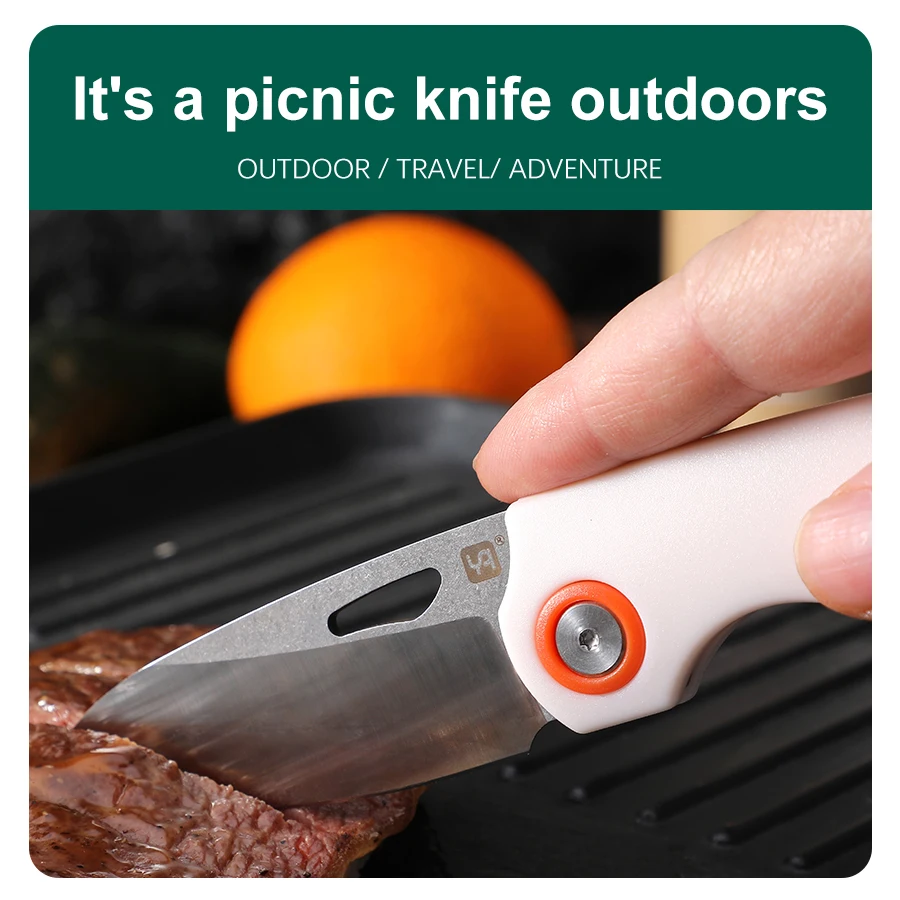 YingQu Folding Knife BP56 Multipurpose Knife Steel Portable Blade Cutting Survival Hunting Outdoor Camping  Hand Tools EDC