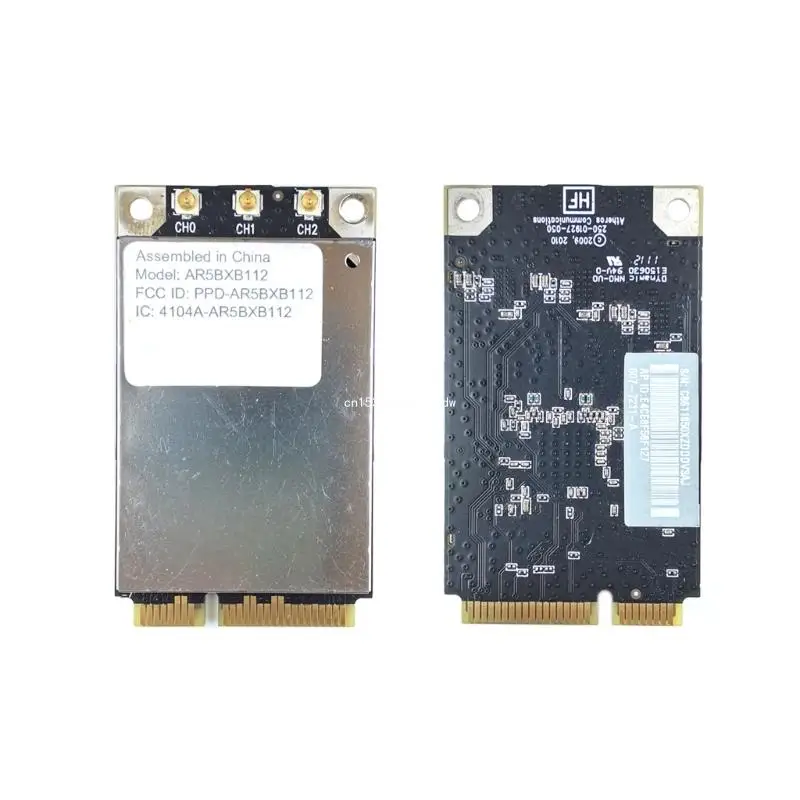 450Mbps AR5BXB112 AR9380 Dual Band Wifi Mini PCI-E การ์ดไร้สายอะแดปเตอร์ Wifi Dropship