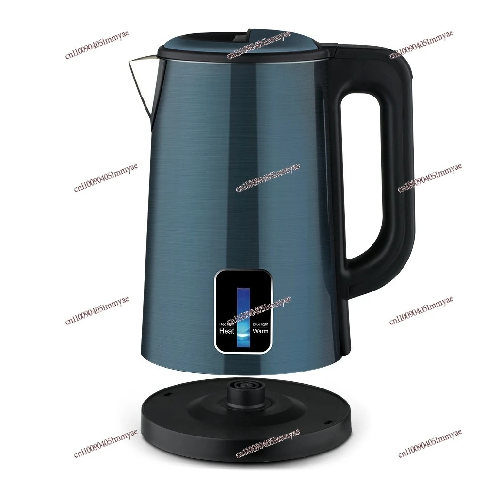 

European and American Electric Kettle Stainless Steel Thermal Insulation Kettle 2.5L Automatic Power Failure Large Capacity