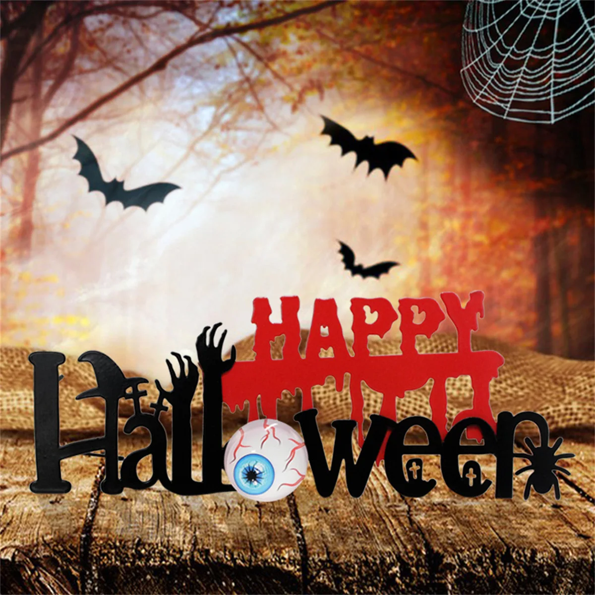 

‌DIY Halloween Wall Art - Rustic Iron Letters‌