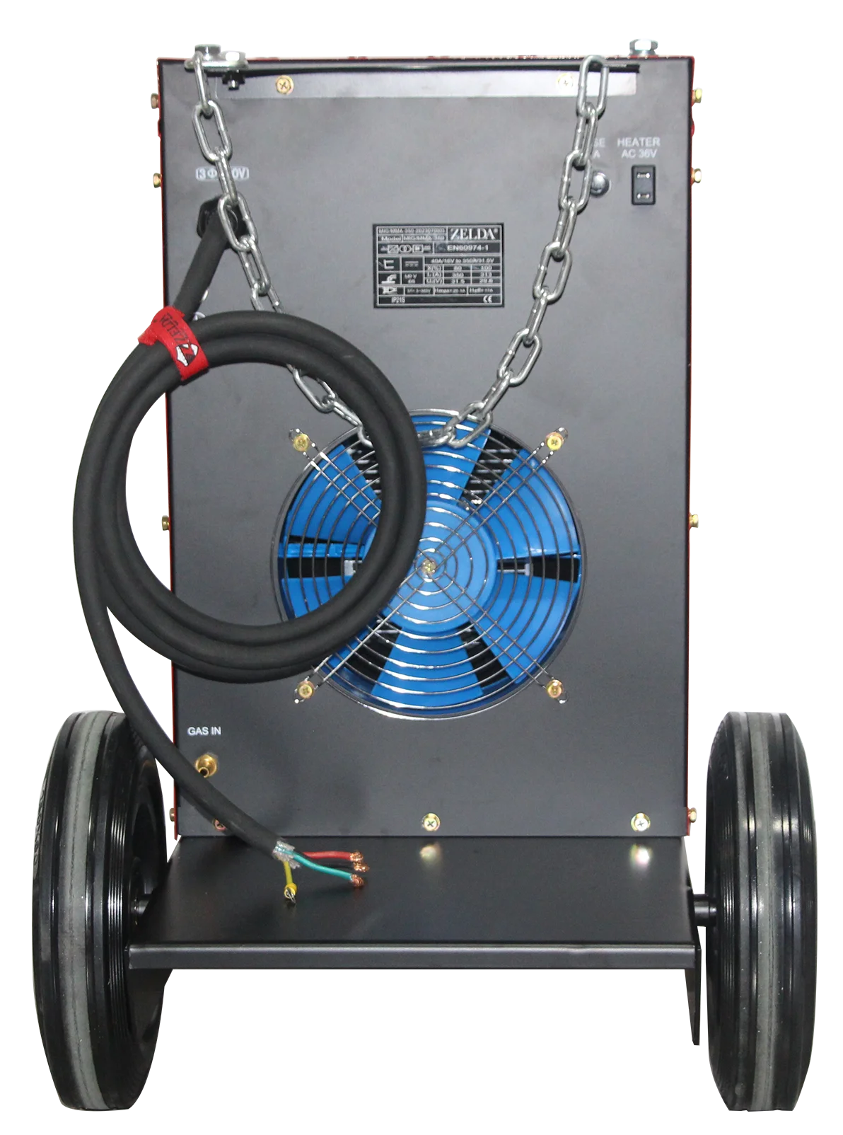 Soldadores industriales vendedores calientes Mig/Mma 350amp Mig para máquina de soldadura de carrete de alambre de 15kg 1,2mm 380V