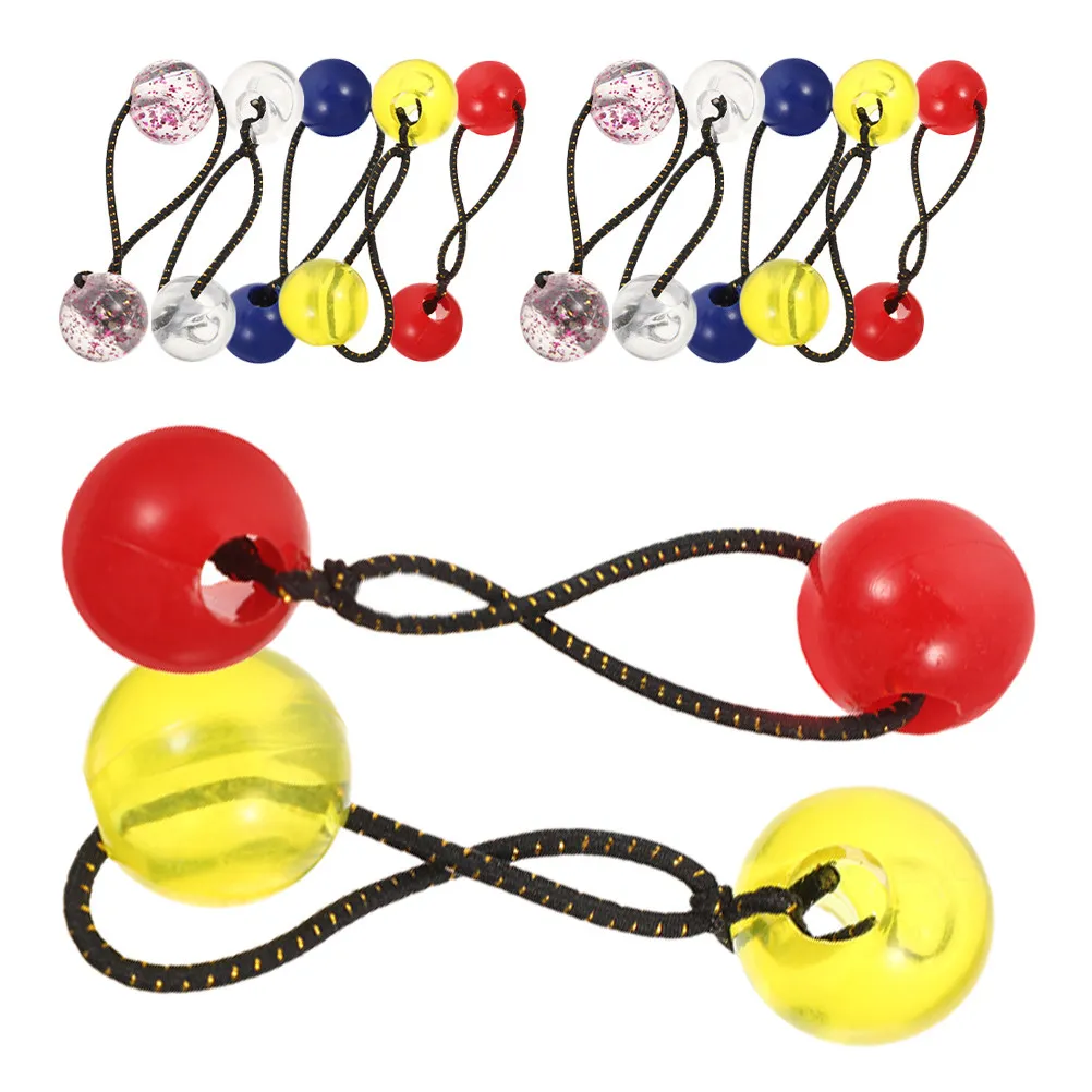 

20Pcs Kids Elastic Hair Ropes Double Ball Design Ponytail Holders Cute Hair Ties for Girls Stylish Everyday Use Gift