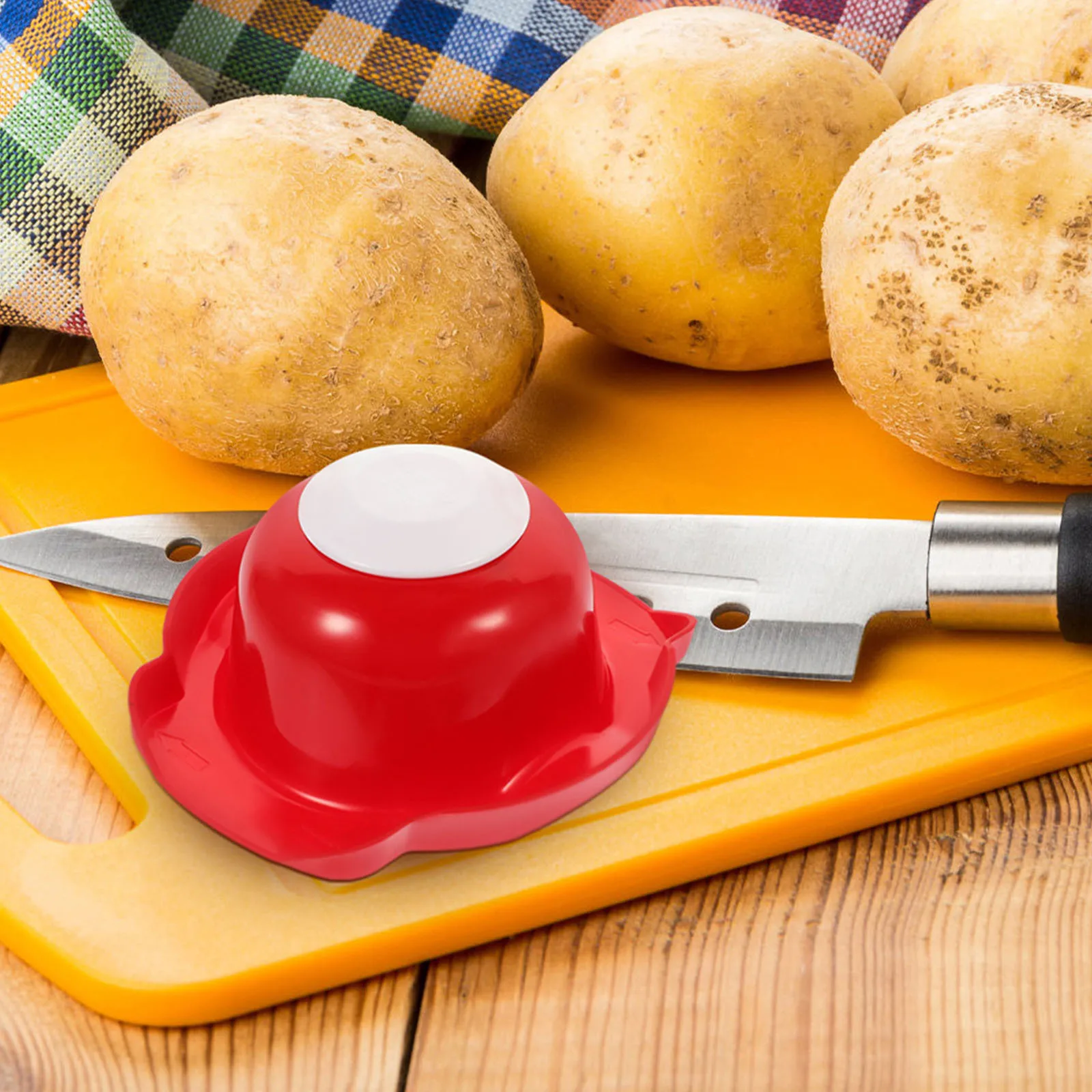 

Vegetable Cutting Safety Holder Finger Protector Kitchen Food Holder Slicer Hand Guard Food Supply Professional Kitchen Tool