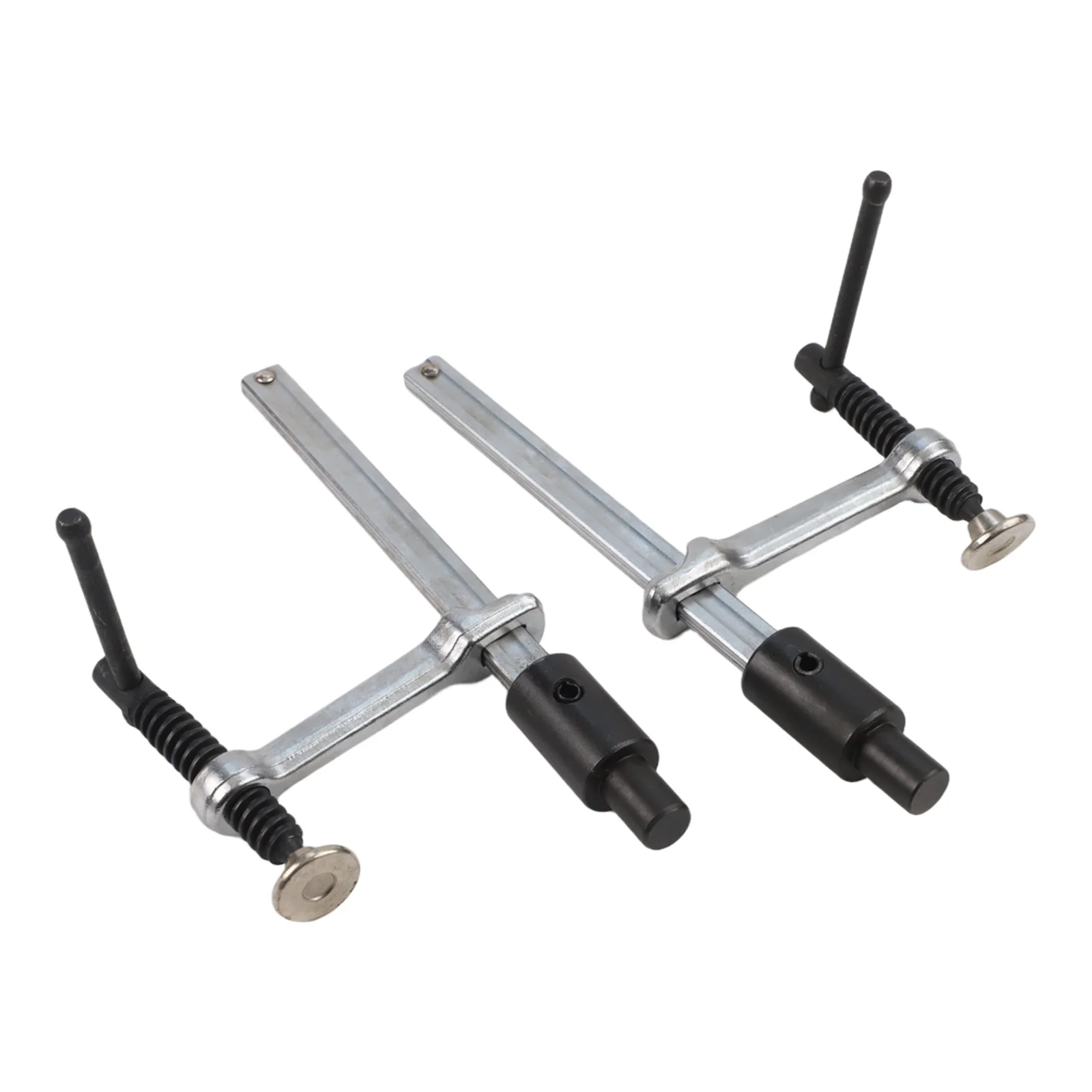 2Pcs Metal Hold Down Clamp 160mm Range For Woodworking Dog Hole Fixed Clip Hand Twisting Tool Workshop Equipment