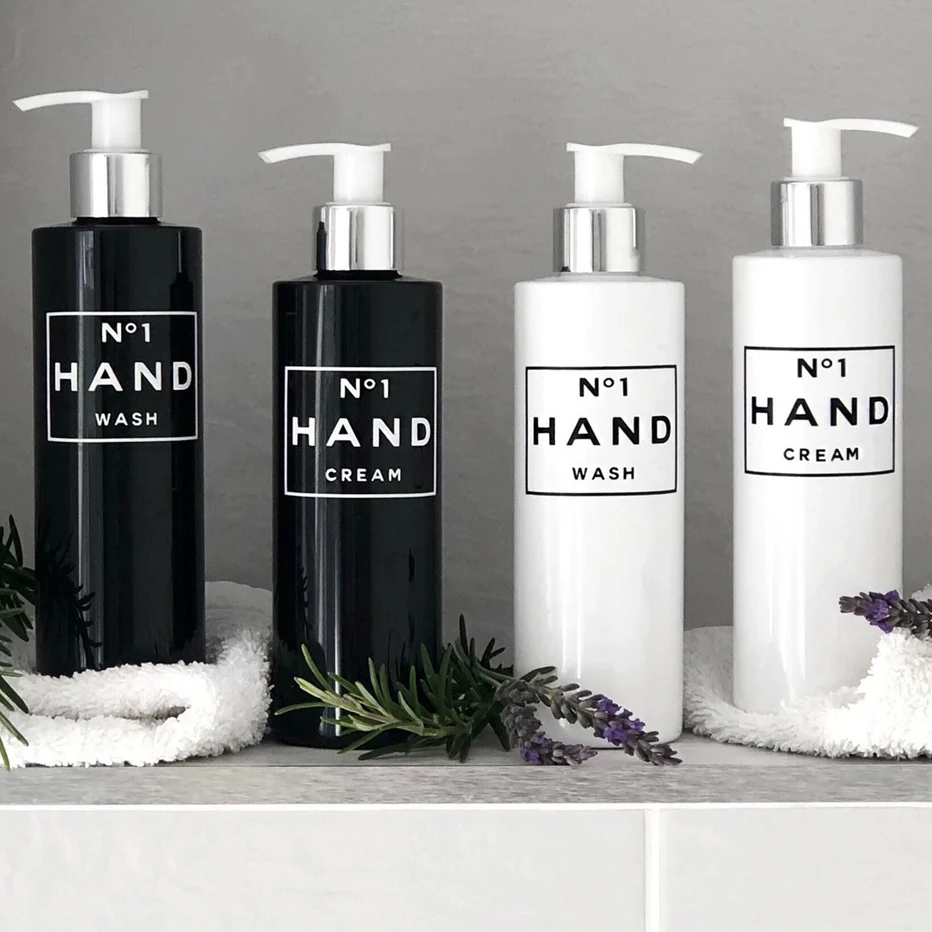 Dầu Gội Vật Dụng Nhà Tắm Đựng Lọ Điều Hòa Toàn Thân Tắm Lưu Trữ Bóng Chai Lotion Nút Ấn 300/500Ml