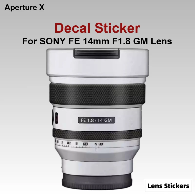 

For SONY FE 14mm F1.8 GM Lens Sticker Protective Skin Decal Vinyl Wrap Film Anti-Scratch Protector Coat SEL14F18GM 1.8/14GM