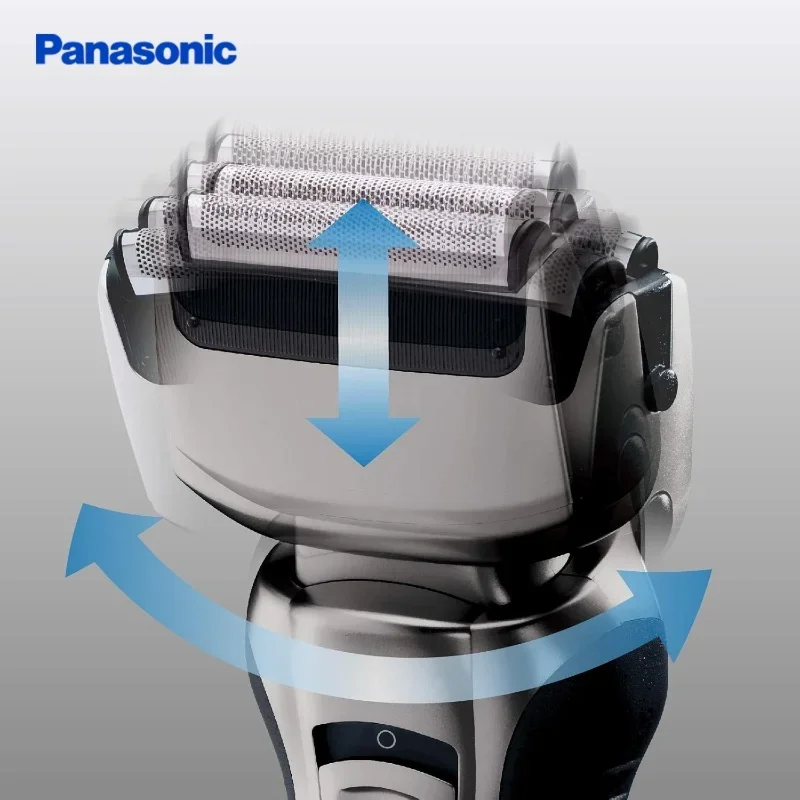 ماكينة حلاقة كهربائية من باناسونيك للرجال، شفرات من الفولاذ المقاوم للصدأ ذات رأس مزدوج قابلة للغسل لكامل الجسم، مجموعة أدوات العناية بالذكور المستوردة
