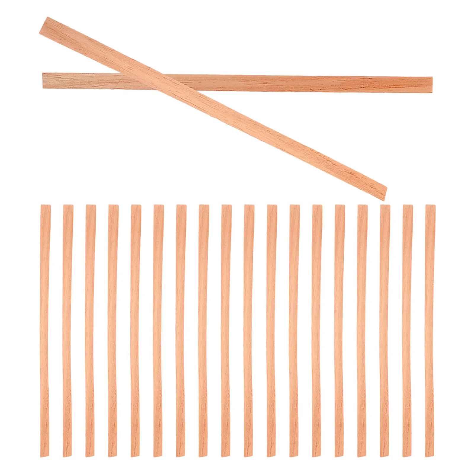 

80 Pcs Chip Cedar Cigarette Lighter Sticks Humidors Chips Beige Accessories Wooden Spills Strips Case