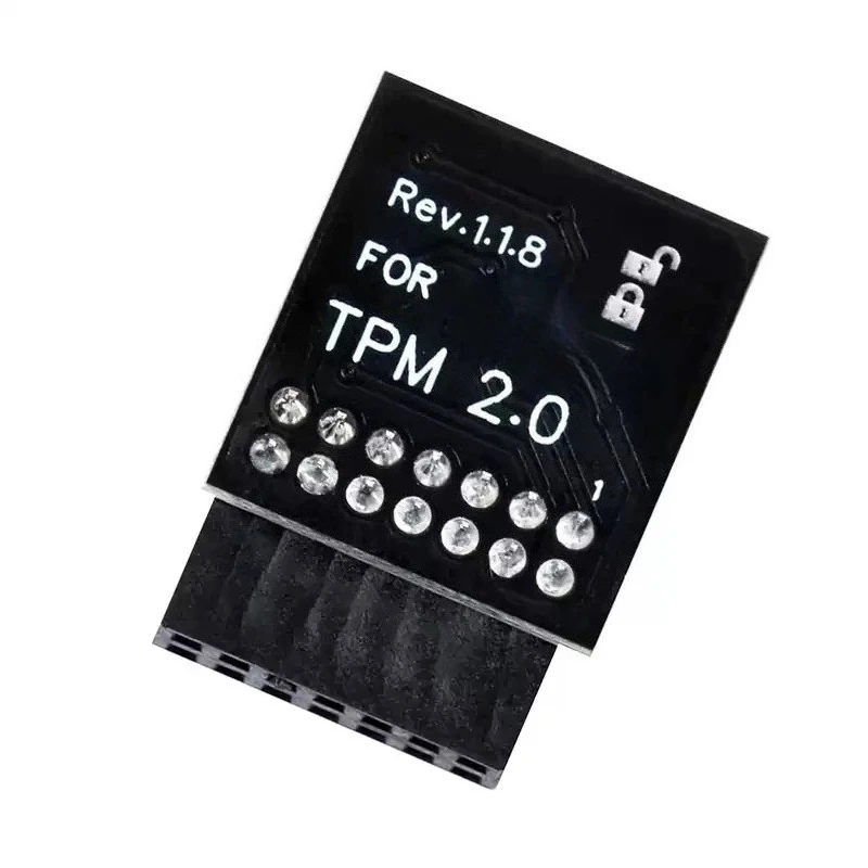 For MSI 14Pin LPC TPM2.0 Hardware Encryption Security Trusted Platform Module