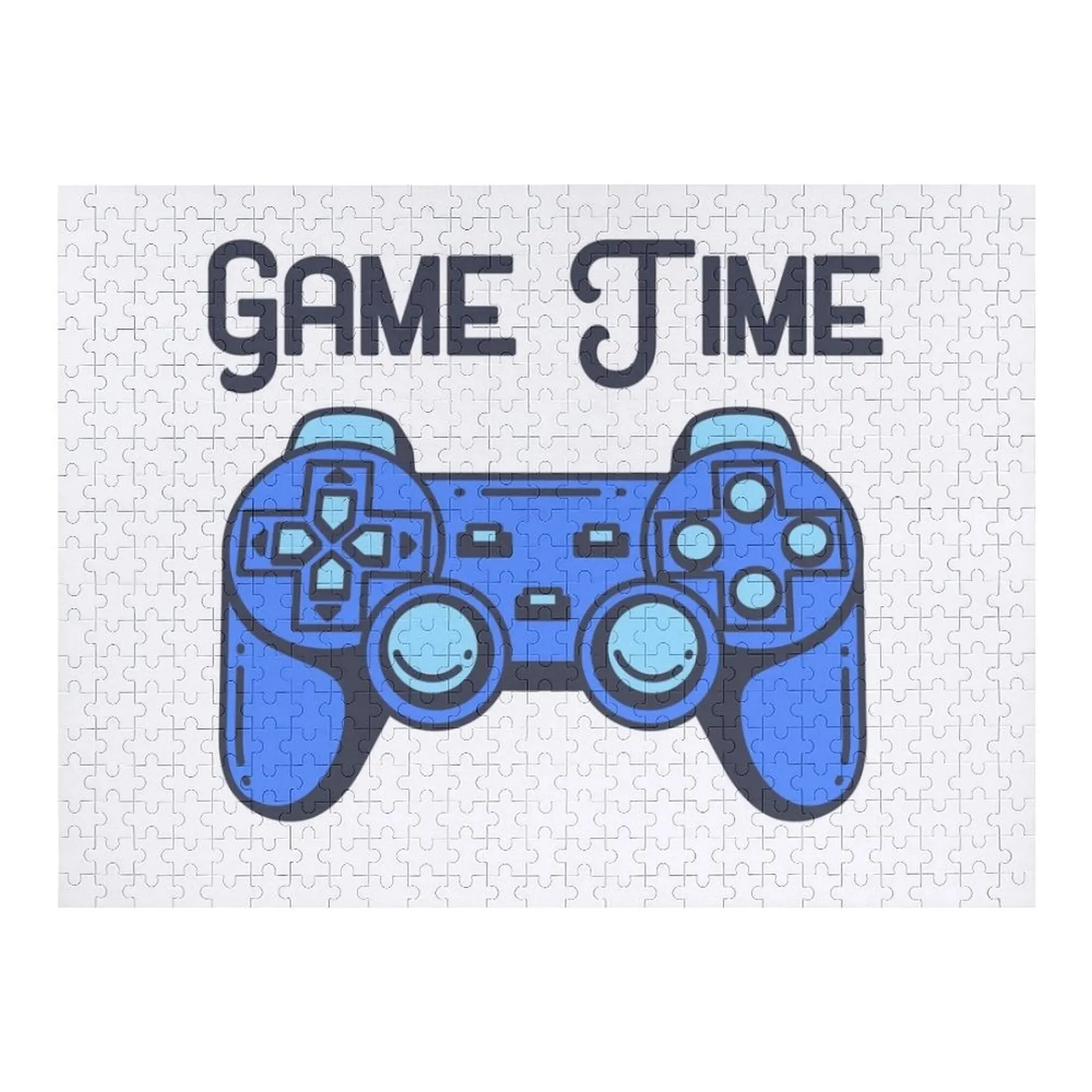 GAMER GAME TIME Jigsaw Puzzle Wood Photo Personalized Wooden Animal Personalized Wooden Name Puzzle