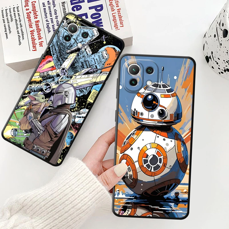حافظة لهاتف Xiaomi Mi 13 10T 10 11 13 Lite 9 9T 11T 14 Pro CC9Pro من White Knight Master Yoda